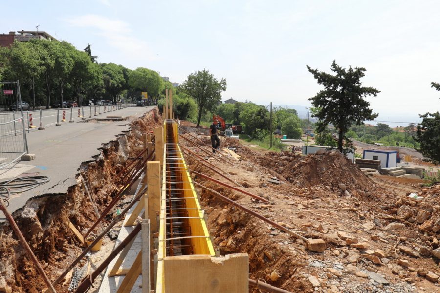 Građenje ulice planske oznake U1 na raskršću s Liburnijskom ulicom