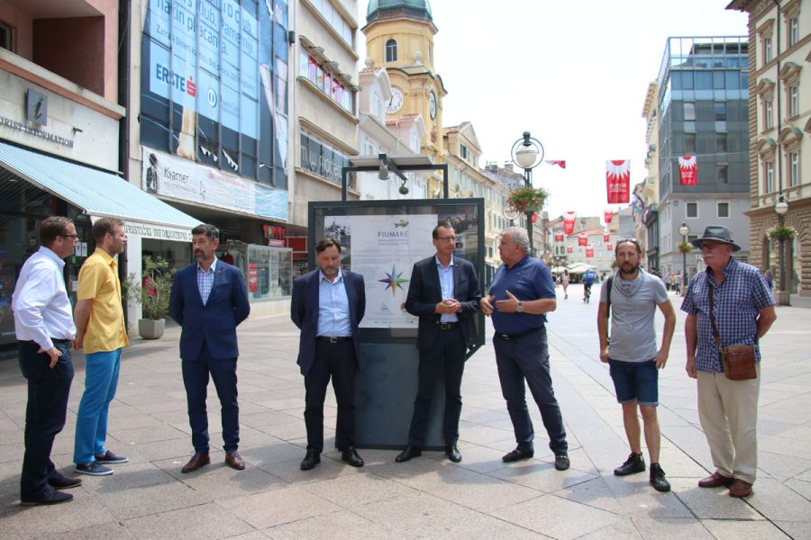 Na Korzu postavljena izložba posvećena festivalu Fiumare