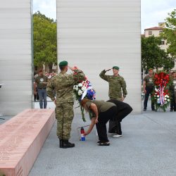 Polaganjem vijenaca za Dan pobjede i domovinske zahvalnosti i Dan hrvatskih branitelja