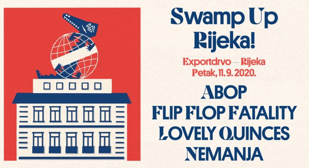Koncert Swamp Up Rijeka kod Exporta na Delti