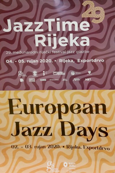 Najavljeni glazbeni festivali Europski dani jazza i Jazz Time Rijeka