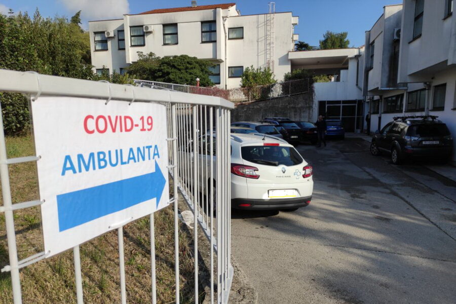 COVID ambulanta na Zametu (foto: Dom zdravlja PGŽ)