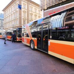 Sedam novih autobusa Autotroleja nabavljenih u sklopu Eu projekta Jačanje sustava javnog prijevoza