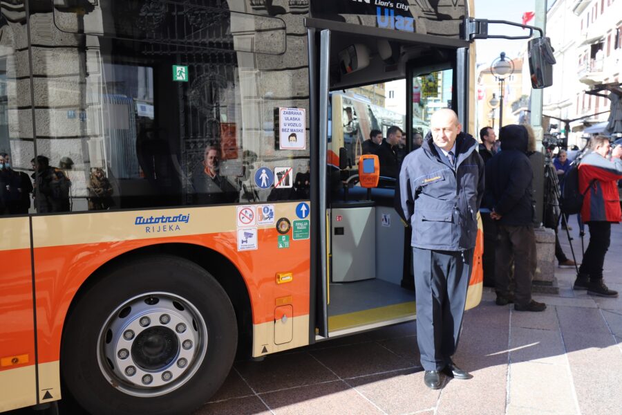 Sedam novih autobusa Autotroleja nabavljenih u sklopu Eu projekta Jačanje sustava javnog prijevoza