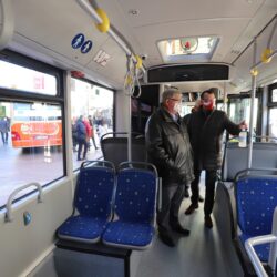 Sedam novih autobusa Autotroleja nabavljenih u sklopu Eu projekta Jačanje sustava javnog prijevoza