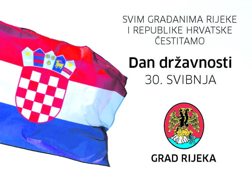 Grad Rijeka - čestitka za Dan državnosti