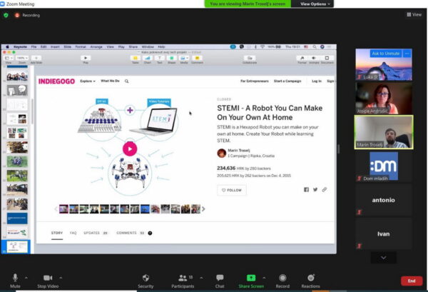 Online radionica Marina Trošelja