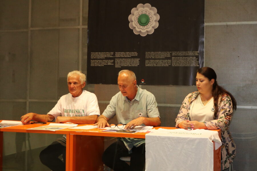 Najava mimohoda Srebrenica