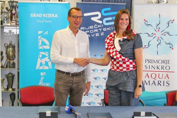 Potpisivanje Ugovora o organizaciji 1. Europskog prvenstva za juniore u sinkro plivanju i Comen cupa