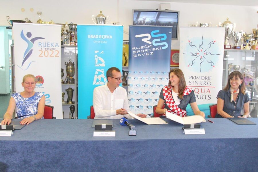 Potpisivanje Ugovora o organizaciji 1. Europskog prvenstva za juniore u sinkro plivanju i Comen cupa