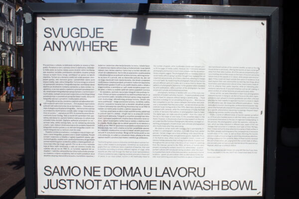 Otvaranje izložba Svugdje osim doma na lavoru