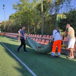 Čišćenje i uređenje nogometnog igrališta na Grbcima - Eko akcija