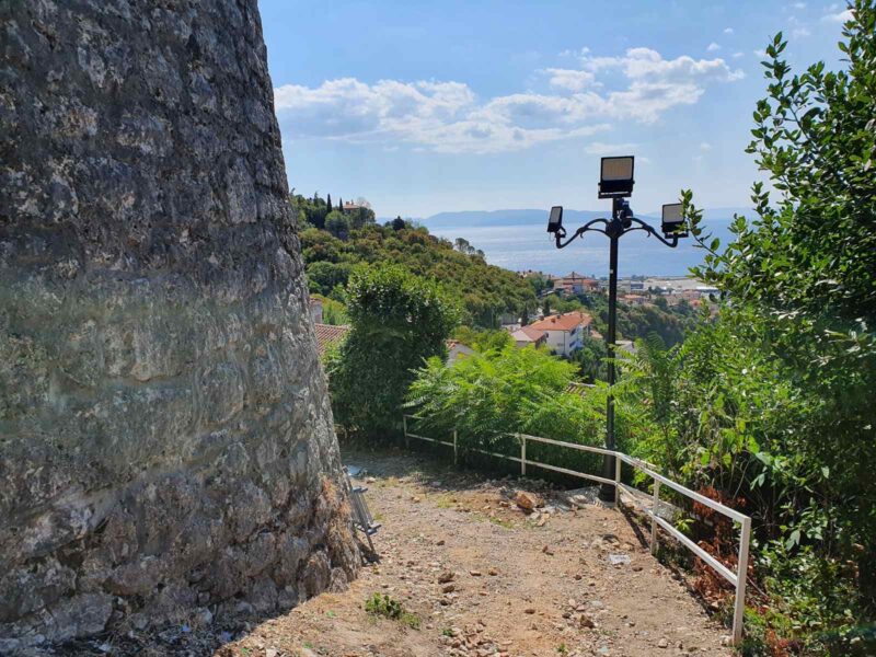 Novi sustav zaštite Trsatskog kaštela, projekt ProNaCul