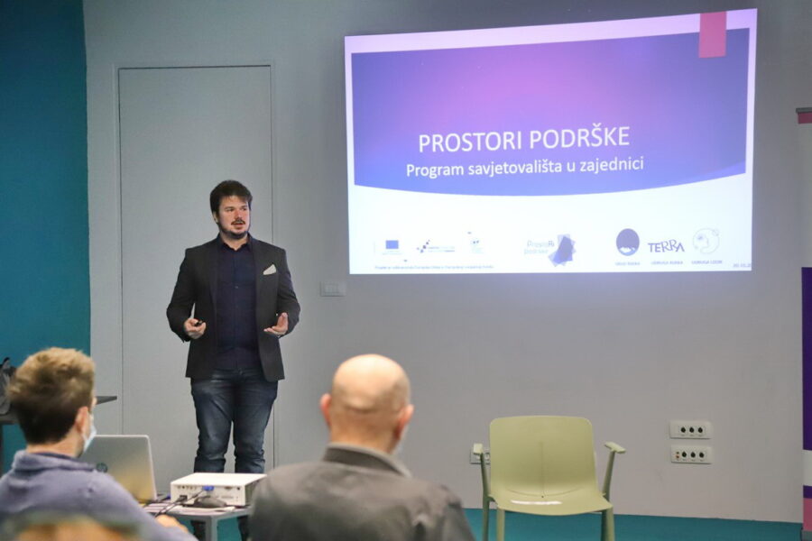 Predstavljanje projekta ProstoRi podrške - Program savjetovališta u zajednici