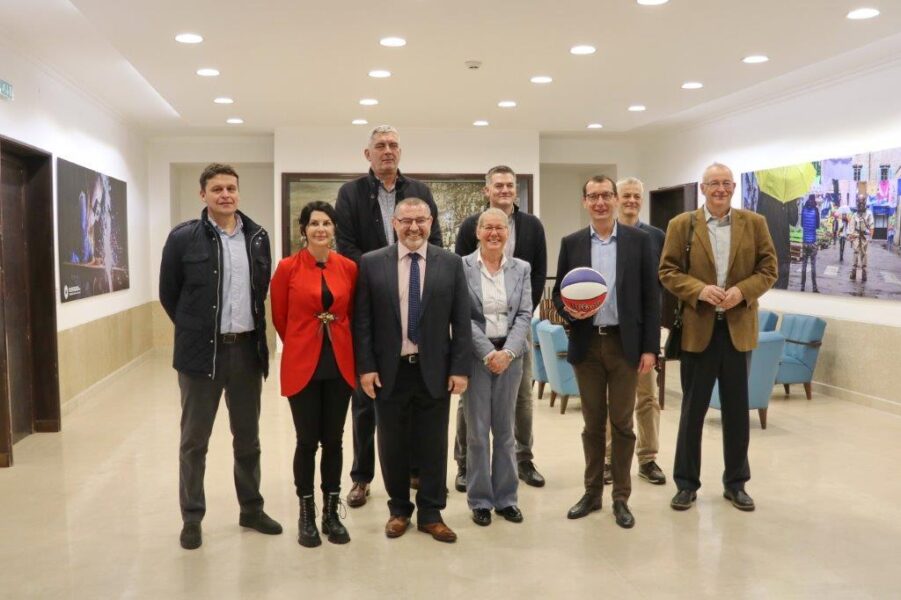 Održan prijem za predstavnike organizatora završnice košarkaškog Kupa „Krešimir Ćosić“