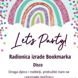 Poziv - radonica izrade Bookmarka - nedjelja