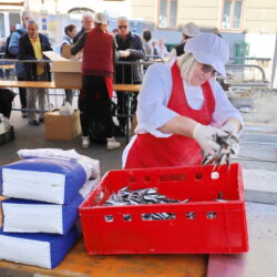 Marenda s građanima na Korzu
