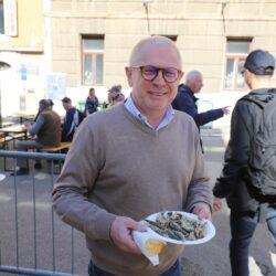 Marenda s građanima na Korzu