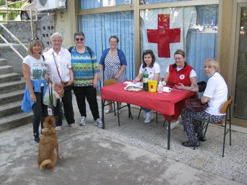 Akcija Crvenog križa u MO Mlaka