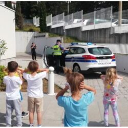 Edukativna radionica za djecu Dječjeg vrtića Mavrica o važnosti policijskog posla