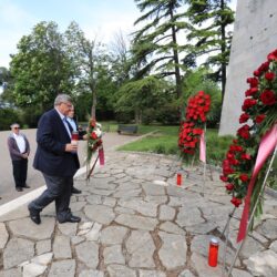 Polaganje vijenaca povodom obilježavanja Dana oslobođenja Rijeke