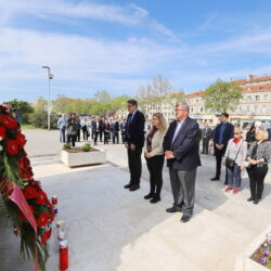 Polaganje vijenaca povodom obilježavanja Dana oslobođenja Rijeke