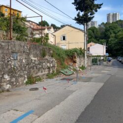 Sanacija zida u ulici Potok