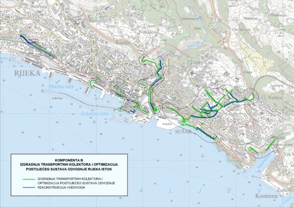 Aglomeracija Rijeka - radovi grupe radova komponenta B