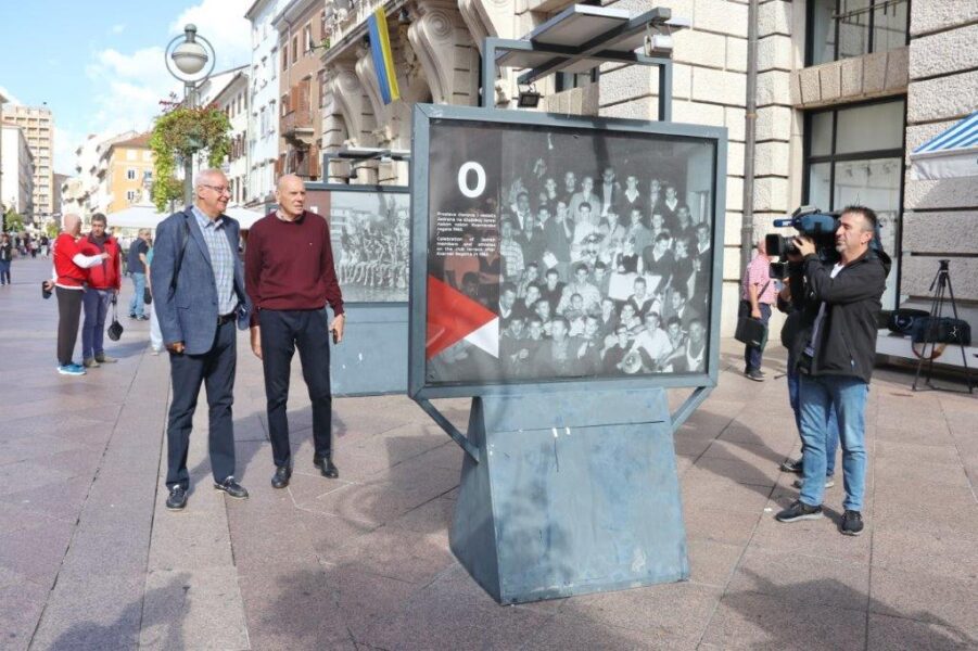 Izložba na Korzu povodom 100. obiljetnice Veslačkog kluba Jadran