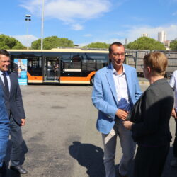 Predstavljeno 14 novih autobusa Autotroleja nabavljenih EU sredstvima