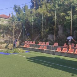 Čišćenje i uređivanje nogometnog igrališta na Grbcima 2022.