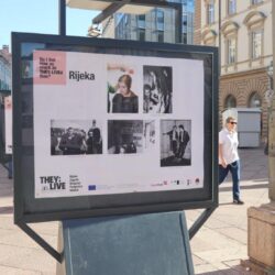 Izložba na postamentima u sklopu projekta They live