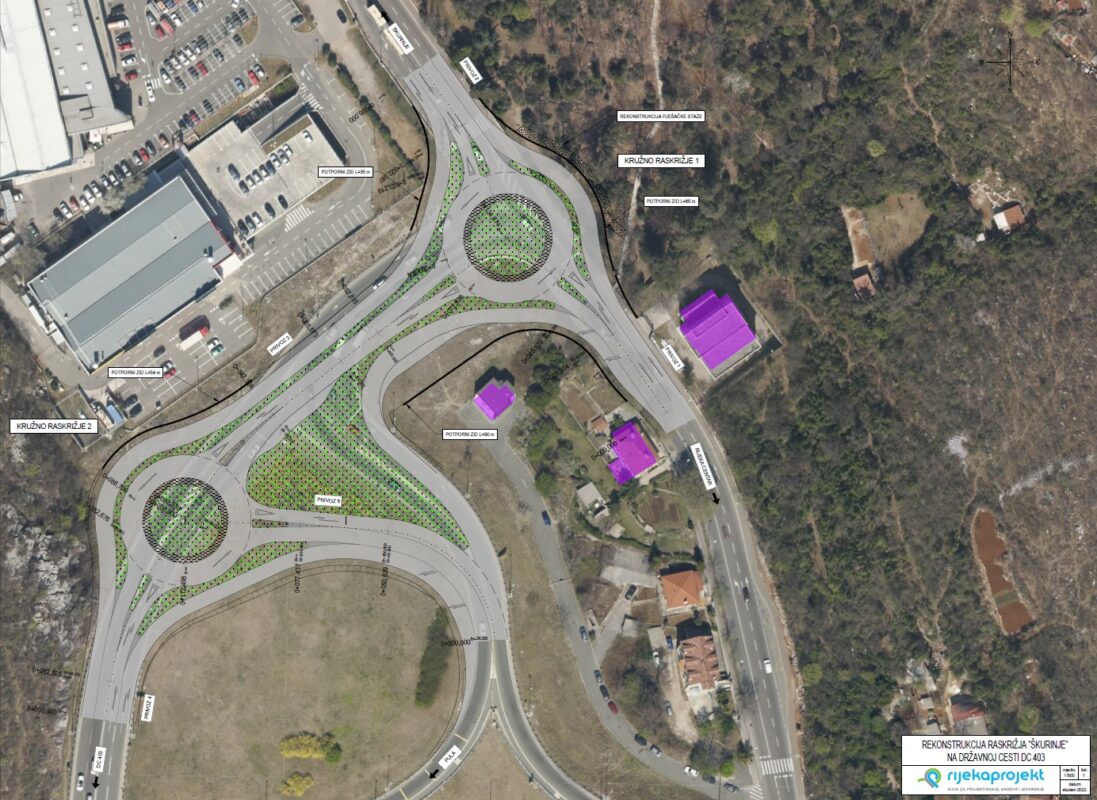 Cesta D 403 bit će izgrađena do lipnja 2023. godine, dogovorena