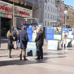 Izložba na postamentima na Korzu „Rijeka za čistu vodu“