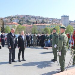 Polaganje vijenaca povodom Obilježavanja 32. godišnjice osnivanja Specijalne jedinice policije „Ajkula“