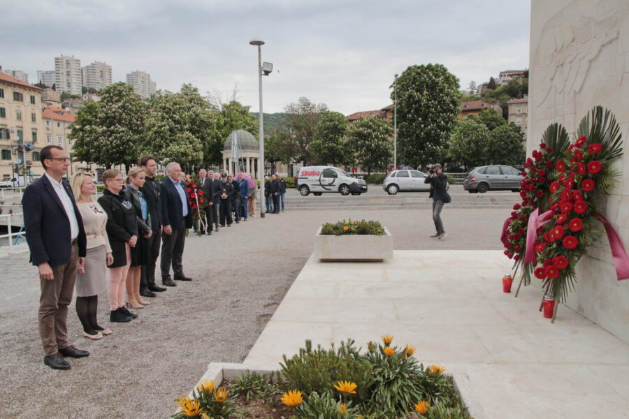 Polaganje vijenaca Dan pobjede nad fašizmom