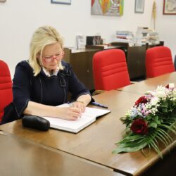 Upis i Knjigu žalosti - zamjenica gradonačelnika Sandra Krpan