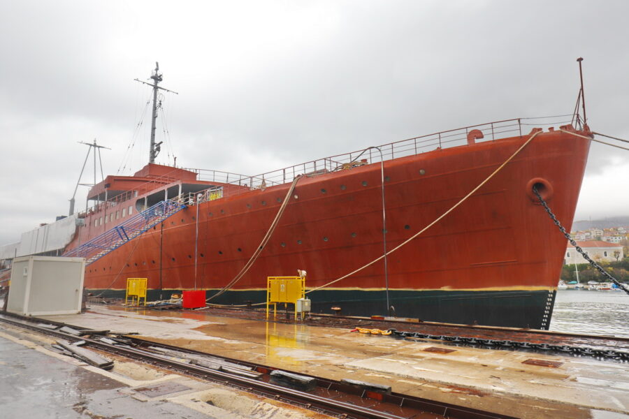Brod Galeb - stanje radova 9.12.2022 (1)