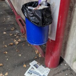 Prilog pitanju -pražnjenje koševa za otpad u garaži u Ciottinoj ulici