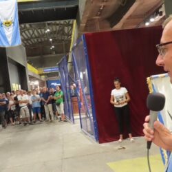 Gradonačelnik Marko Filipović otvara izložbu FA-RI 2023. (snimio M.Krpan)