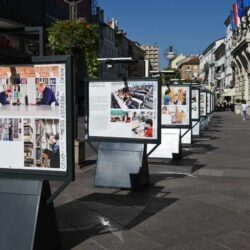 Izložba na Korzu povodom 50. obljetnice Sveučilišta u Rijeci