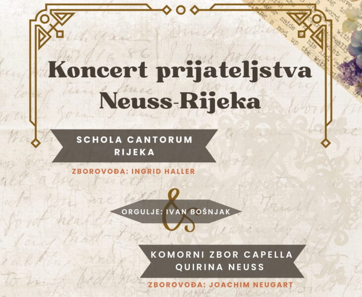 Koncert prijateljstva gradova Rijeke i Neussa