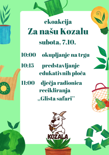 Plakat za eko akciju