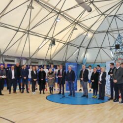 Obilazak obnovljene Košarkaške dvorane Brajda