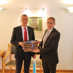 Prijem za Nj. E. Williama De Baetsa veleposlanika Kraljevine Belgije