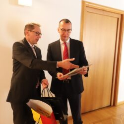 Prijem za Nj. E. Williama De Baetsa veleposlanika Kraljevine Belgije