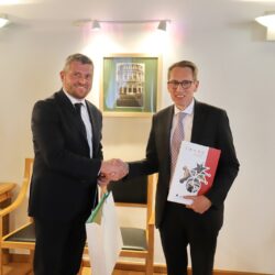 Prijem za Nj. E. Williama De Baetsa veleposlanika Kraljevine Belgije