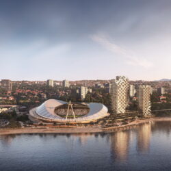 Vizualizacija Multifunkcionalnog kompleksa Stadiona Kantrida