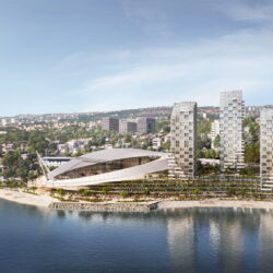 Vizualizacija Multifunkcionalnog kompleksa Stadiona Kantrida