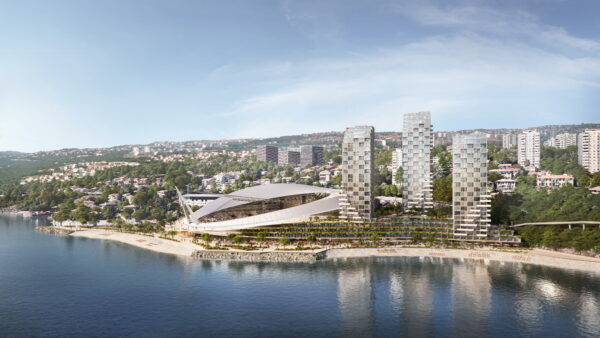 Vizualizacija Multifunkcionalnog kompleksa Stadiona Kantrida